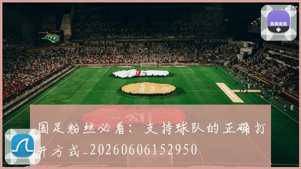 国足粉丝必看:支持球队的正确打开方式_20260606152950