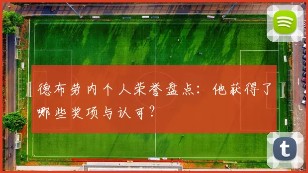 德布劳内个人荣誉盘点:他获得了哪些奖项与认可?